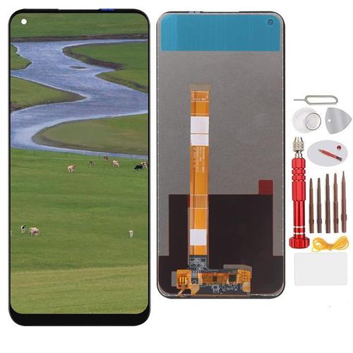 Écran Lcd Oppo A53 Cph2127/Cph2131/A32/A33 Noir Vitre Tactile Lcd Sans Châssis Taille 6.5"+ Kit Outils