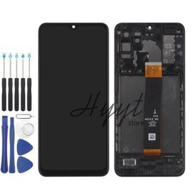 Ecran Lcd Samsung Galaxy A32 5g/A326 + Vitre Tactile Avec Châssis Noir + Kit Outils (Seulement Pour La Version 5g)