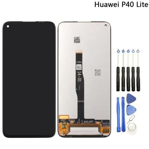 Écran Lcd Huawei P40 Lite Jny-L21a Jny-L01a Écran Tactile Complet Taille 6,4 "" Noir + Kit Outils