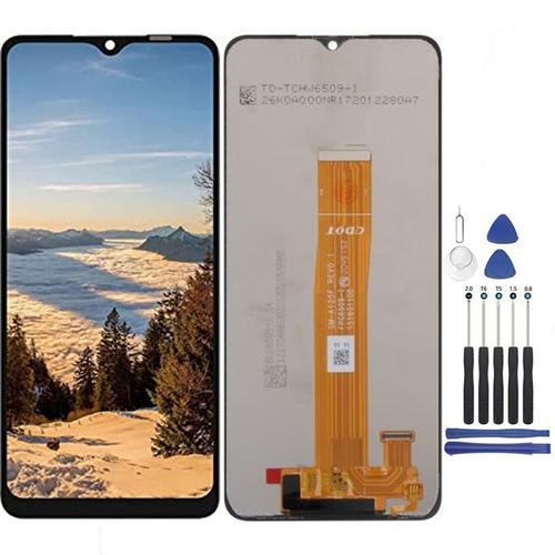 Écran Lcd Samsung Galaxy A12 A125f(Sm-A125f/Dsn, Sm-A125f/Ds) + Vitre Tactile Lcd + Kit Outils
