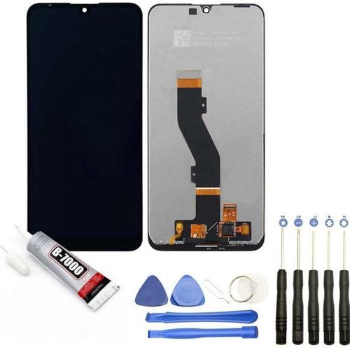 Ecran Complet: Vitre Tactile + Ecran Lcd Compatible Avec Nokia 3.2 Taille 6.2" Noir + Kit Outils + Colle B7000 Offerte