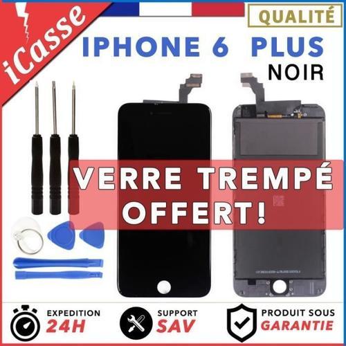 Vitre Tactile + Ecran Lcd Retina Iphone 6 Plus Noir + Outils