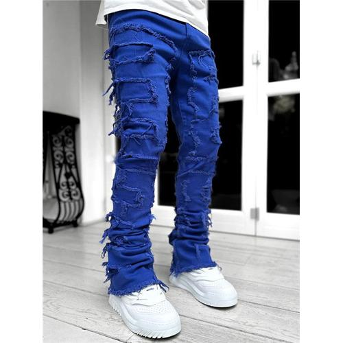 Fashion Pantalon Jeans Pour Homme - Bleu - Prix pas cher