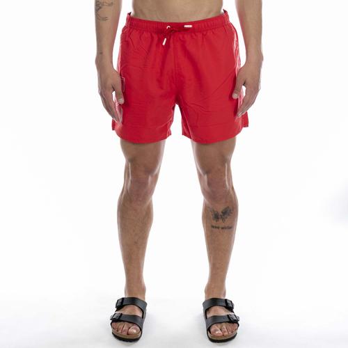 Emporio Armani Maillot De Bain Ea7 Boxer Tissé Rouge