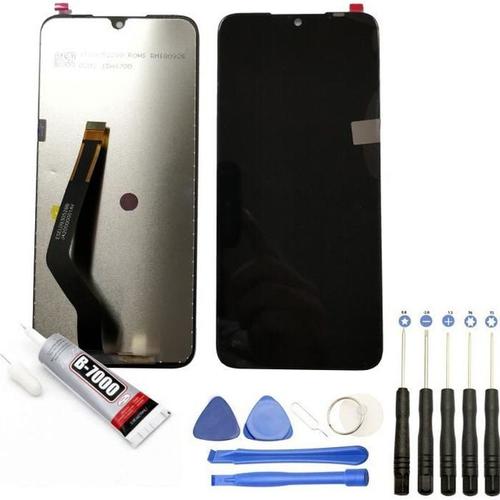 Vitre Tactile + Ecran Lcd Compatible Xiaomi Redmi Note 7 - Redmi Note 7 Pro Blanc + Kit Outils + Colle B7000 Offerte