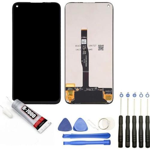 Vitre Tactile + Ecran Lcd Compatible Avec Huawei P40 Lite Taille 6.40" Vert ( Emeraude ) + Kit Outils + Colle B7000 Offerte