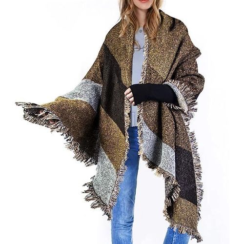 XINNE Femmes Écharpe Hiver Automne Couverture Chaude Echarpes Wrap Châle