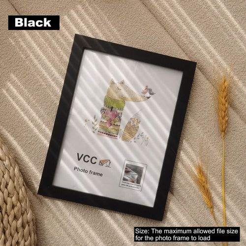 Cadre photo en bois pour mur,décor vivant,certificat d'honneur A4,document,bureau,10x15 cm,15x20 cm,20x25cm - Type black-10X15cm 4X6inch