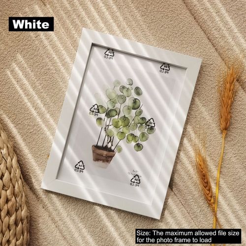 Cadre photo en bois pour mur,décor vivant,certificat d'honneur A4,document,bureau,10x15 cm,15x20 cm,20x25cm - Type white-10X15cm 4X6inch