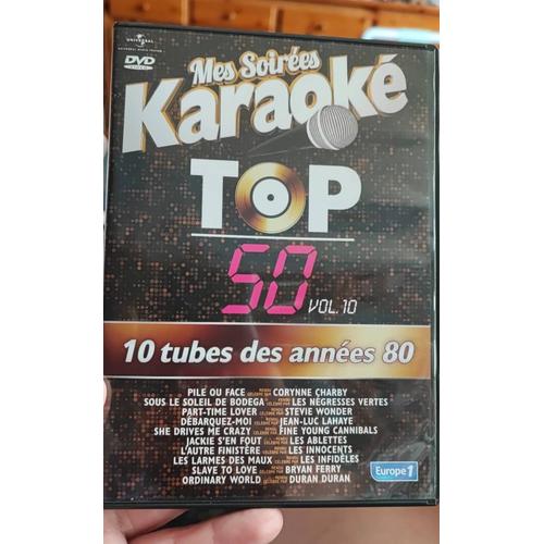 Mes Soirées Karaoké Dvd Top 50 Les Années 80 Volume 10
