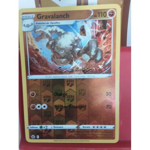 Carte Pokémon Gravalanch 068/159 Reverse Zénith Suprême