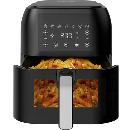 Iceagle Friteuse à Air Sans Huile 8.5L XXL Airfryer avec Grande Fenêtre