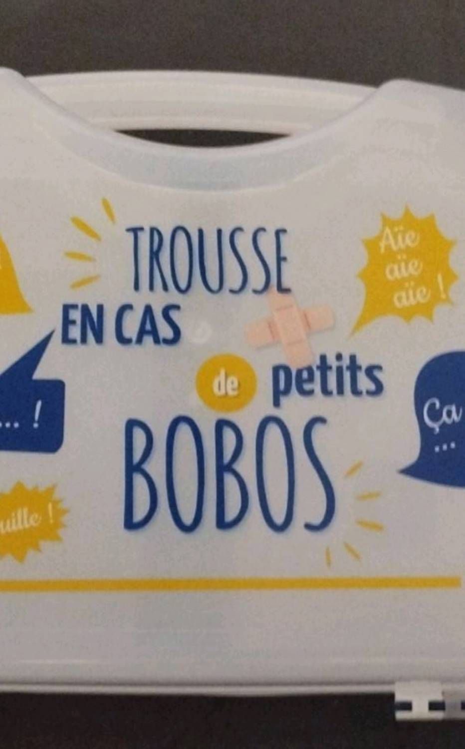 Boîte à bobo trousse d'urgence neuve idéal voyage