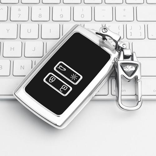 Gris - Coque de protection en TPU pour clé télécommande de voiture