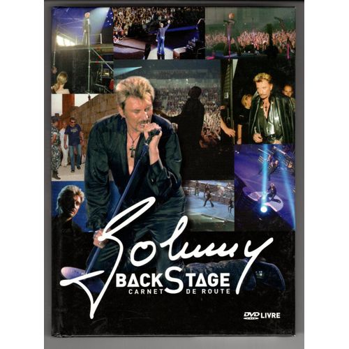 Johnny Hallyday - Back Stage Carnet De Route Dvd Digibook Luxe 66 Pages France