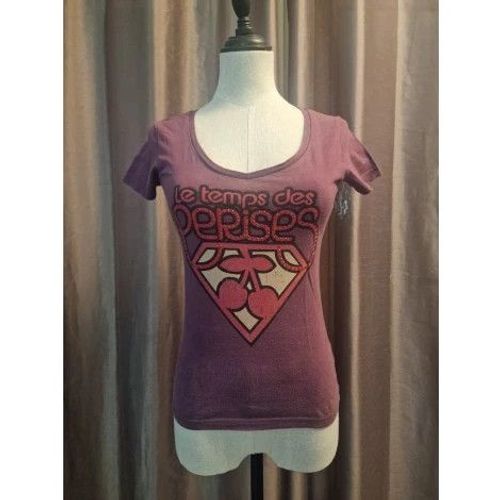 T-Shirt Le Temps Des Cerises, Taille Xs
