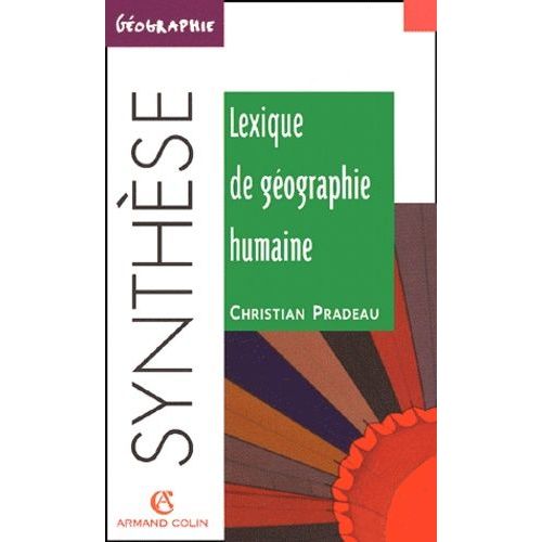 Lexique De Geographie Humaine