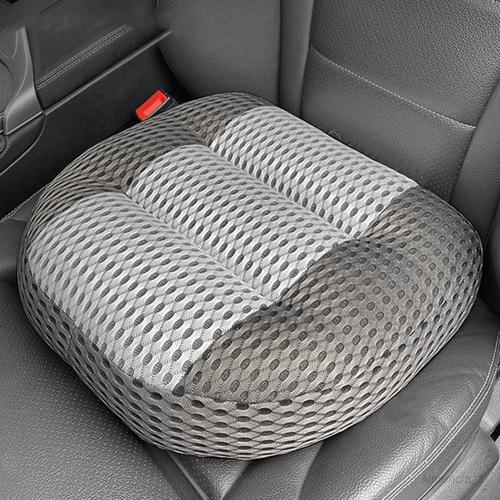 Almencla Coussin De Siège Rehausseur De Voiture Rehaussant La Hauteur Boost Mat Anti-Dérapant Épaissi Coussin De Siège De Voiture Portable Pour Conducteur De Gris