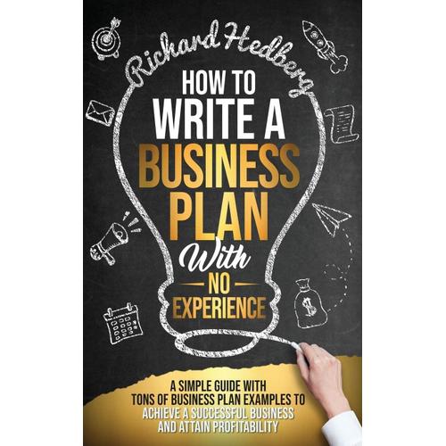 How To Write A Business Plan With No Experience