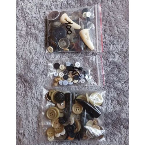 Lot De 250 Boutons