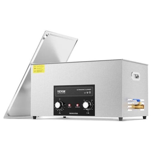 Nettoyeur à Ultrasons Numérique 22 L-VEVOR-Appareil de Nettoyage Ultrasonique Professionnel 480 W-Bijoux Lunettes Montres