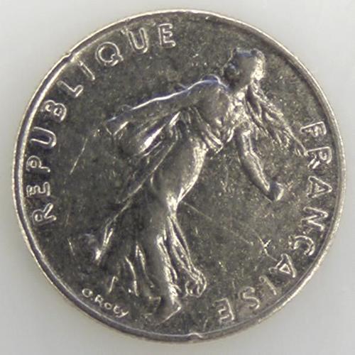 Semeuse 1/2 Franc Cuivre-Nickel Ttb 1984 France - Pièce De Monnaie