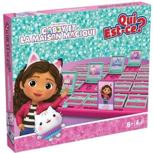 Jeu De Société - Winning Moves - Qui Est-Ce? Gabby Et La Maison Magique - Version Gabby's Dollhouse