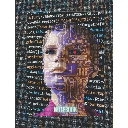 Notebook: Programming Language Composition Notebook / Journal - College Ruled Lines - 130 Pages - 8.5 X 11 Inches