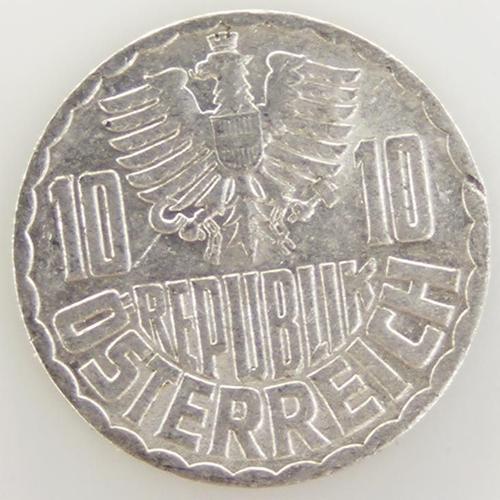 10 Groschen Aluminium Ttb 1955 Autriche - Pièce De Monnaie