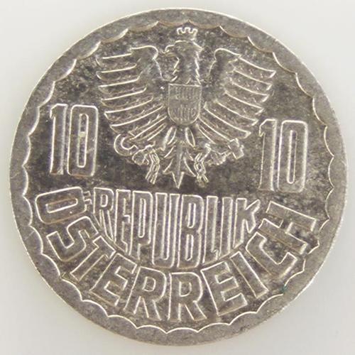10 Groschen Aluminium Ttb 1983 Autriche - Pièce De Monnaie