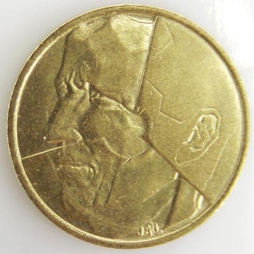 5 Francs Bronze Ttb 1986 Belgique - Pièce De Monnaie