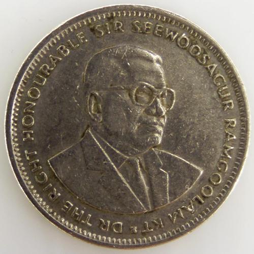 1 Rupee Cuivre-Nickel Ttb 1997 Maurice - Pièce De Monnaie