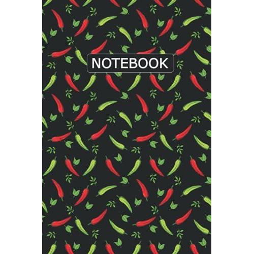 Bell Pepper Notebook: Bell Pepper Pattern Sketching, Sketch Drawing, Notebook For Men, Women, Girls, Boys And Kids