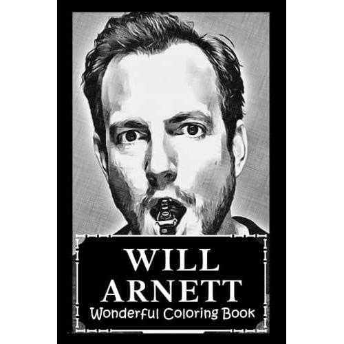 Will Arnett Wonderful Coloring Book