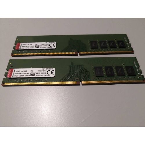 RAM DDR4 Kingston kit de 2×4GO.