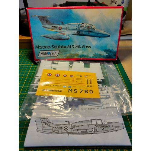 Maquette Avion Aerofile 1/72 : Morane- Saulnier M.S 760 Paris-Aerofile