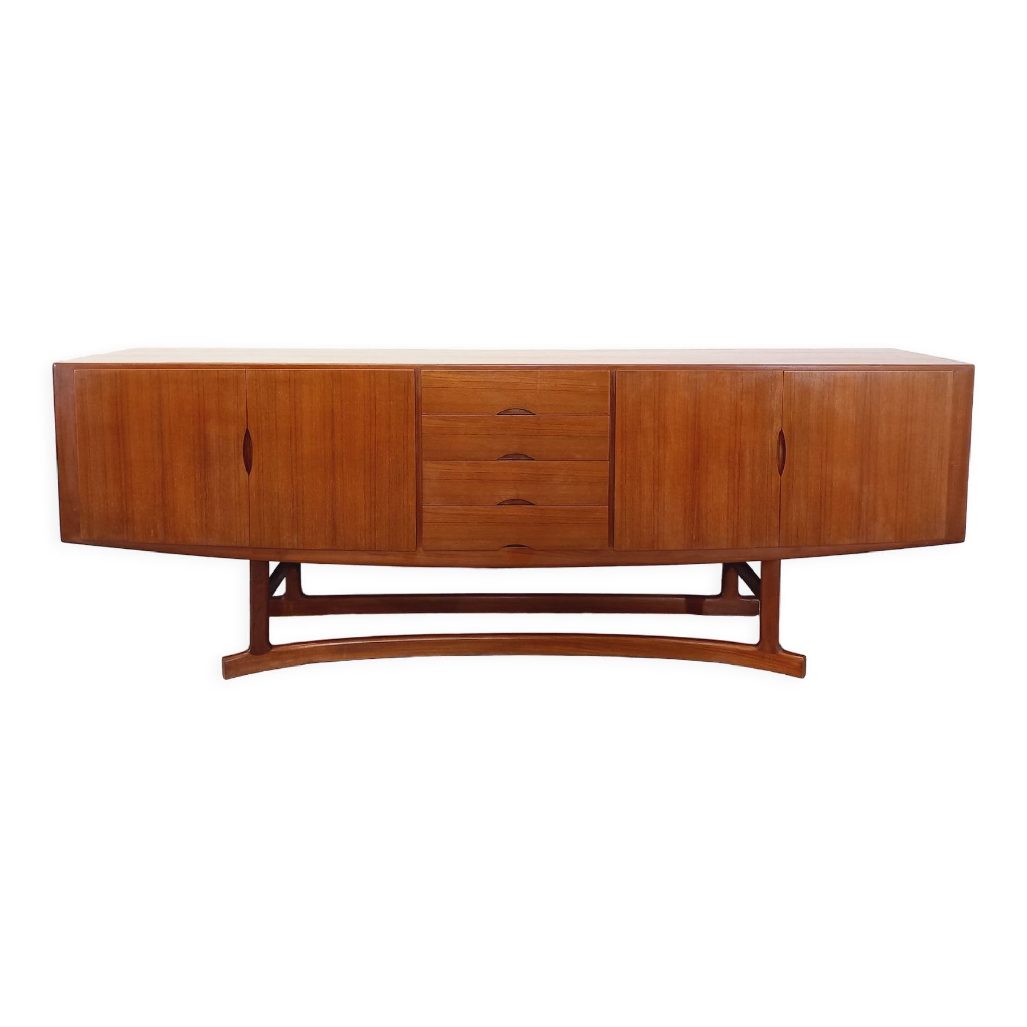 Enfilade Scandinave En Teck Des Annes 60 Du Designer Danois Johannes Andersen Pour Hans Bec Bois