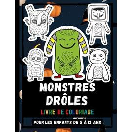 Monstres Dr Les Livre De Coloriage Pour Les Enfants De Ans Adorable Monstres Dessins