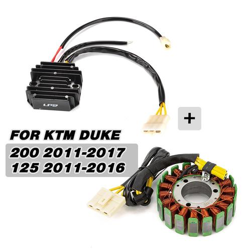 Bobine De Stator De Générateur De Moto Et Kit De Redresseur De Tension Sochi, Ktm Duke 125, 200 Duke 2011, 2012, 2013, 2017, 2015, 2016 ""Nipseyteko""