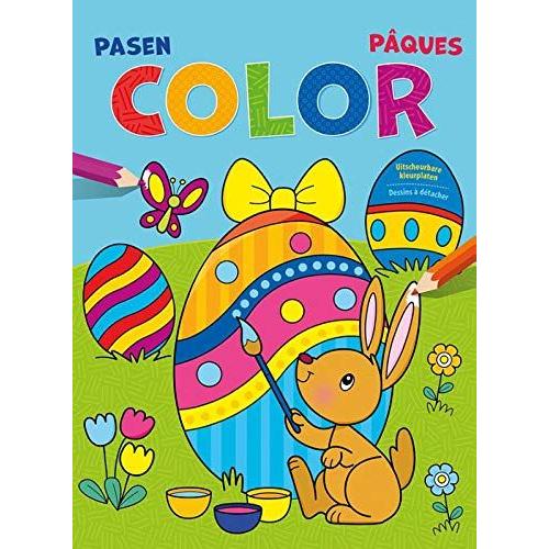 Pasen Color Kleurblok / Pâques Color Bloc De Coloriage