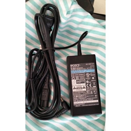 Sony AC-NB12A : Chargeur / Alimentation 12V compatible (Adaptateur Secteur)