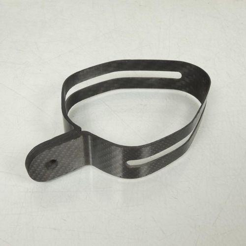 Collier Serrage Carbone Silencieux Échappement Akrapovic Pour Moto Cz4 P-Mccz4