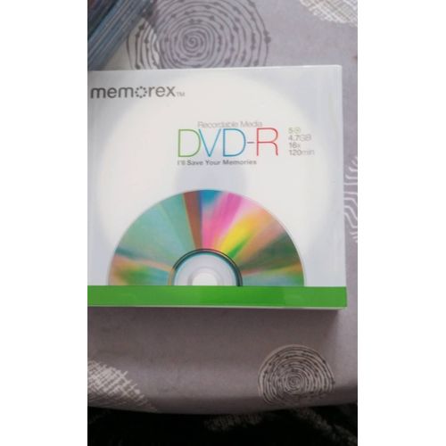 DVD -r memorex par cinq