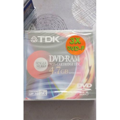 DVD-Ram TDK par 3