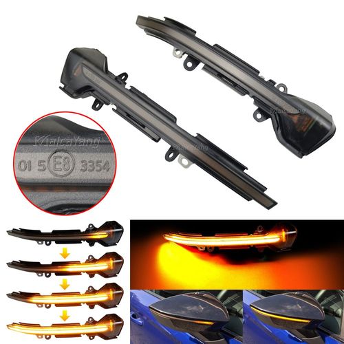 Clignotant Led De Rétroviseur Latéral, Indicateur Dynamique Pour Seat Leon Iii 5f St Fr Cupra Arona Kj7 2013 2014 2015 2017 2018