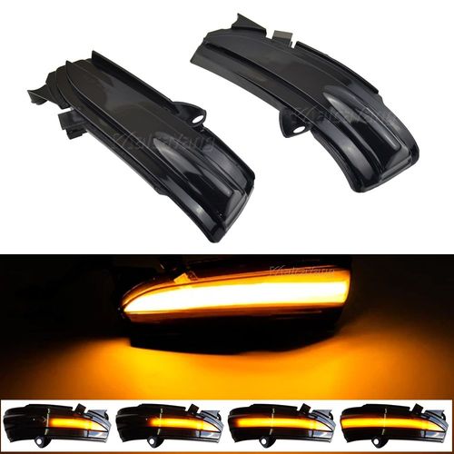 2 Pièces Pour Ford Mondeo Mk5 2014-2019 Mk V 5 Fluide Clignotant Led Côté Aile Rétroviseur Indicateur Dynamique Clignotant