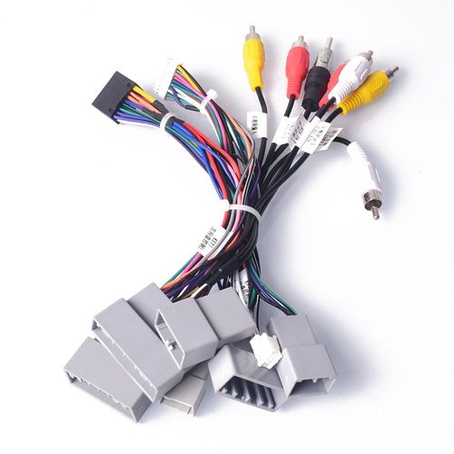 Adaptateur De Câble De Harnais De Câblage D'autoradio Android 16 Broches, Pour Honda Civic Crv 2016 ? 2019 Canbus, Commande De Volant