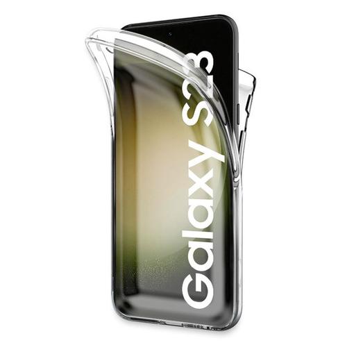Coque 360 Degré Pour Samsung Galaxy S23 5g 6.1" - Coque De Protection Integrale Transparente Avant Et Arrièrs - Antichoc