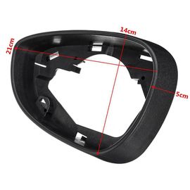Accessoires De Cadre De Rétroviseur De Haute Qualité Pour Ford Fiesta Mk7, Accessoires De Remplacement Côté Passager