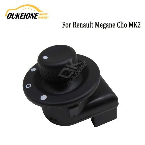 Bouton De Commutation De Commande De Rétroviseur Électrique, Interrupteur De Rétroviseur Électrique Pour Renault Clio Iii, Mk3, Décennie K2, Scenic, Megane Ii, Oke, Goo